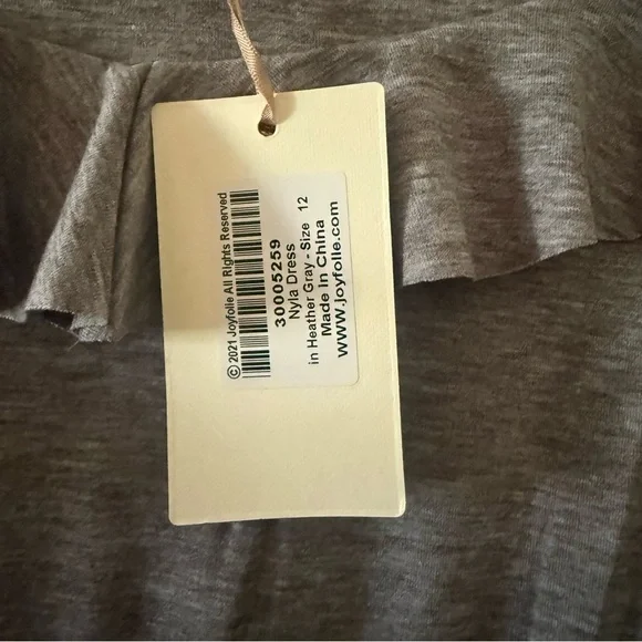 MIA JOY by Joyfolie Gray Ruffle Sleeve Maxi Dress for Girls - Picture 5 of 8